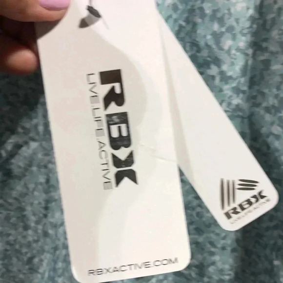 RBX Moisture wicking,elastic waist,4 way stretch,lined w/under shorts,pattern - Picture 5 of 10